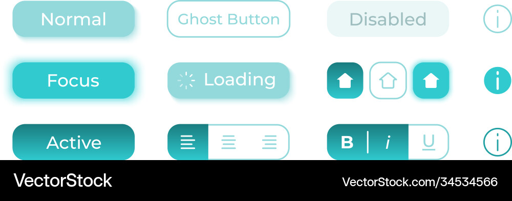 Einstellungen ui Elemente Kit Einstellungen ui Elemente Kit vektorbild