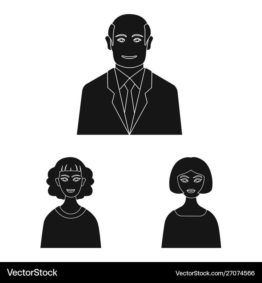 Isolated object photo and character symbol Vector Image
