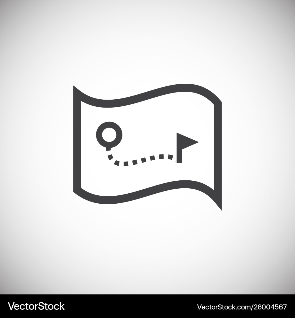 Geolocation related icon on background for graphic Geolocation related icon on background for graphic Vector Image