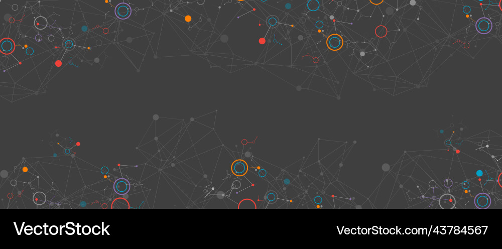Geometric abstract background with connected line Geometric abstract background with connected line vector image