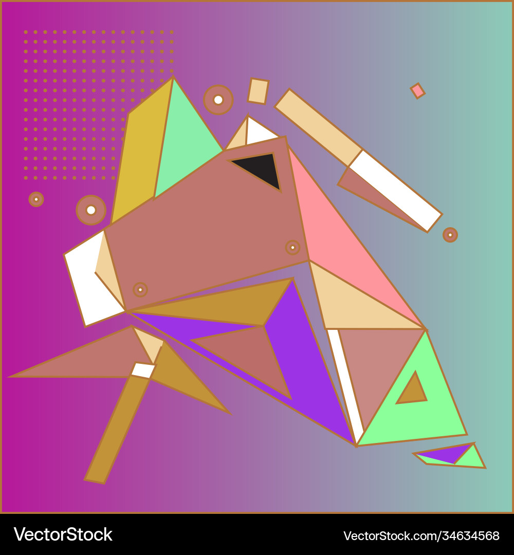 Abstract modern triangles background pattern Abstract modern triangles background pattern vector image