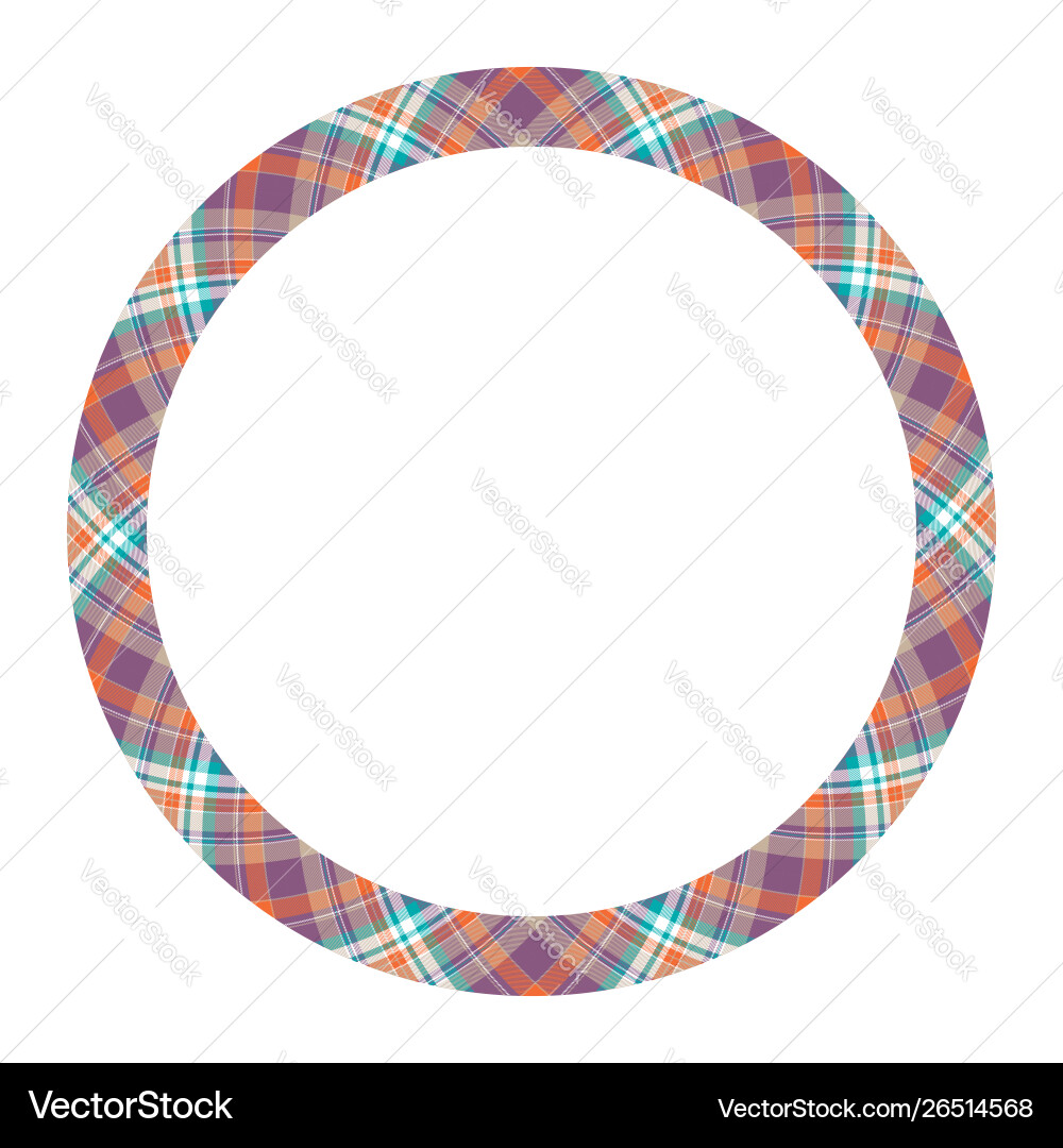 Circle borders and frames round border pattern Circle borders and frames round border pattern vector image