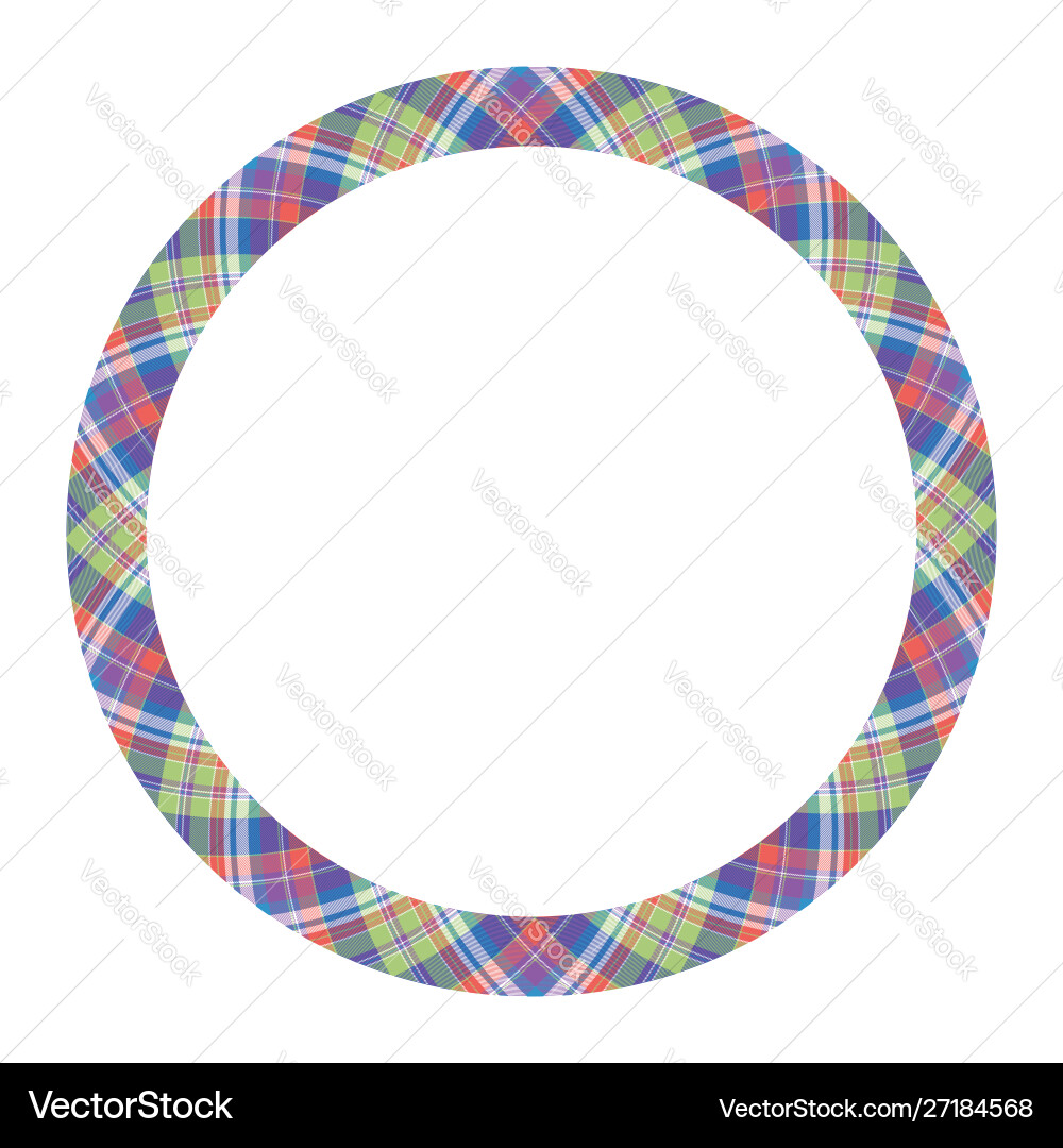 Circle borders and frames round border pattern Circle borders and frames round border pattern Vector Image