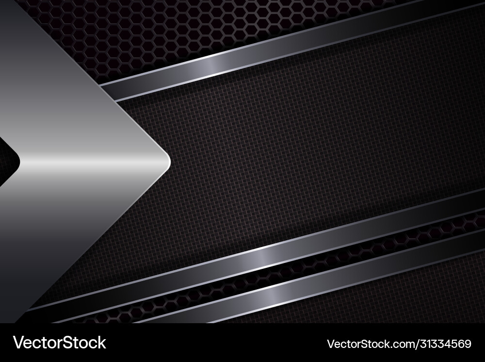 Black texture background with gradient arrow Black texture background with gradient arrow vector image