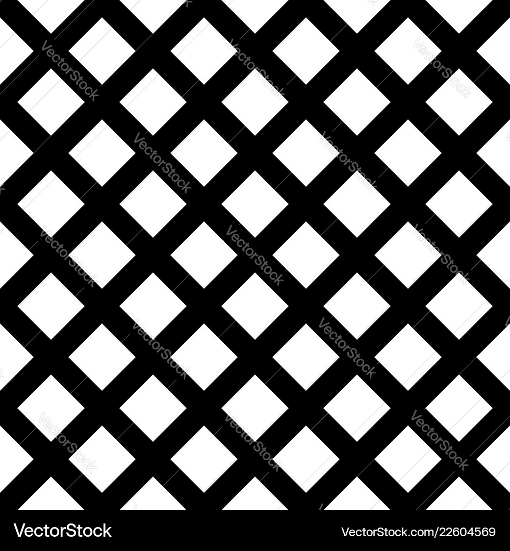 Seamless monochrome pattern with x shape Seamless monochrome pattern with x shape vector image