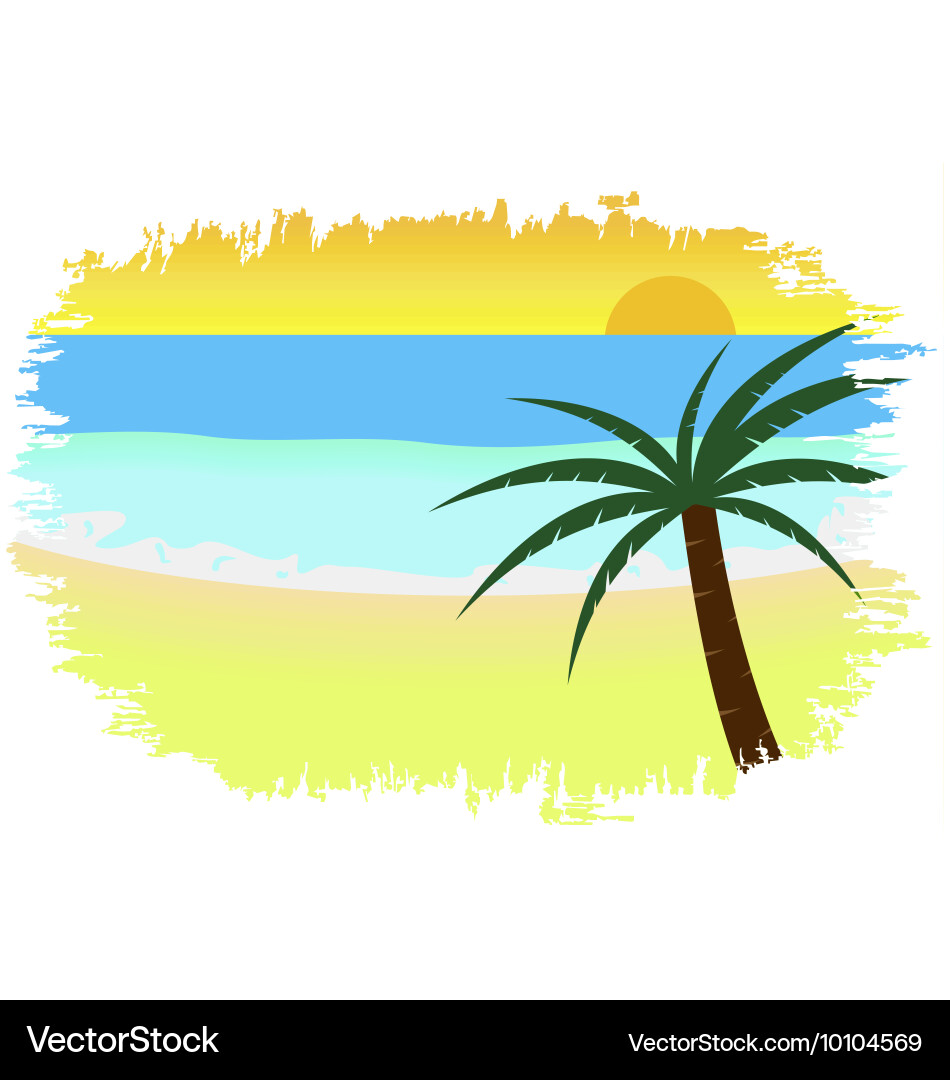 Sunshine Vector Image