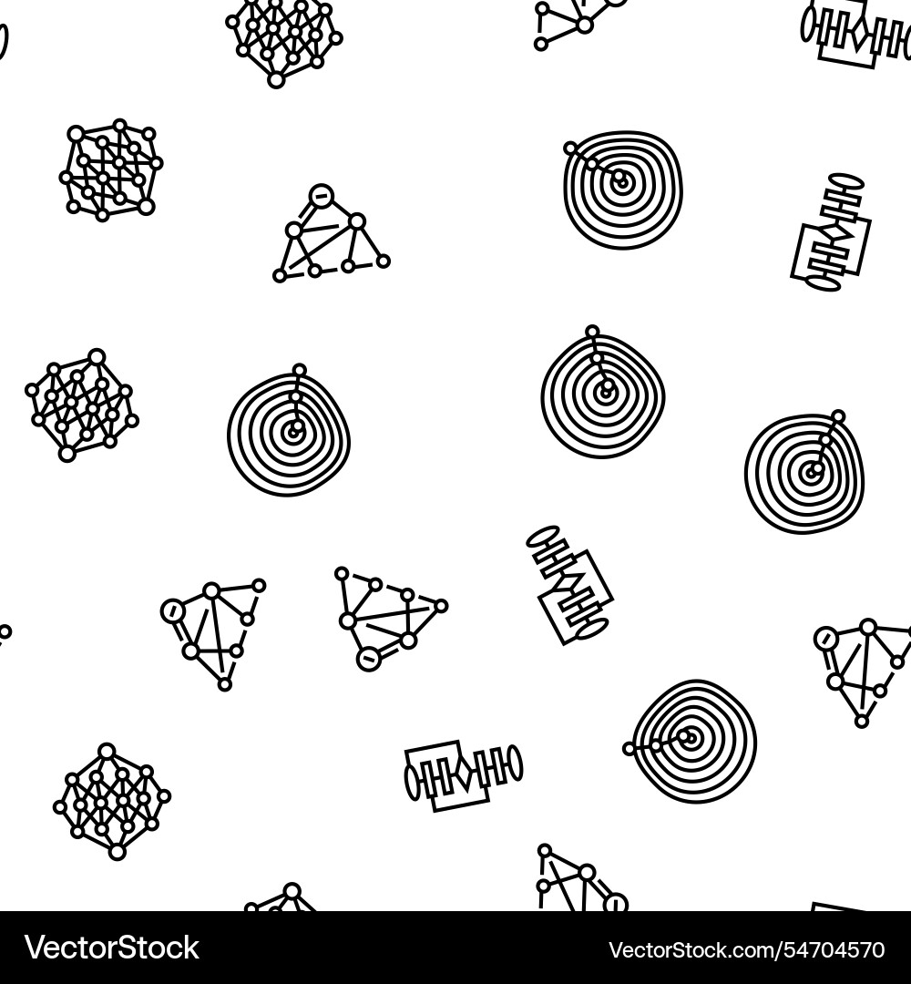 Algorithm data technology ai seamless pattern Algorithm data technology ai seamless pattern Vector Image