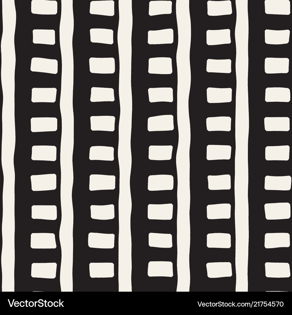 Hand drawn seamless repeating pattern with lines Hand drawn seamless repeating pattern with lines vector image