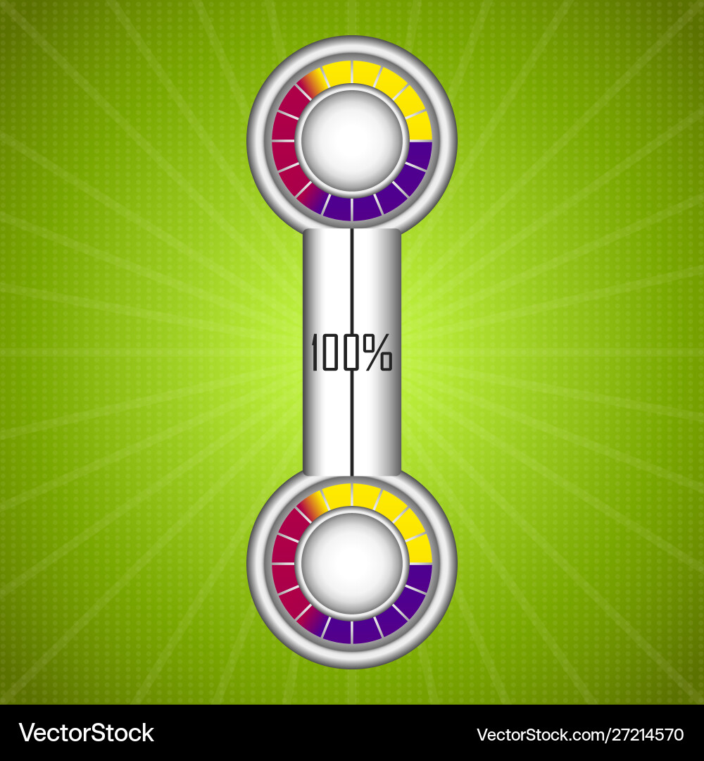 Loading bar image Vector Image