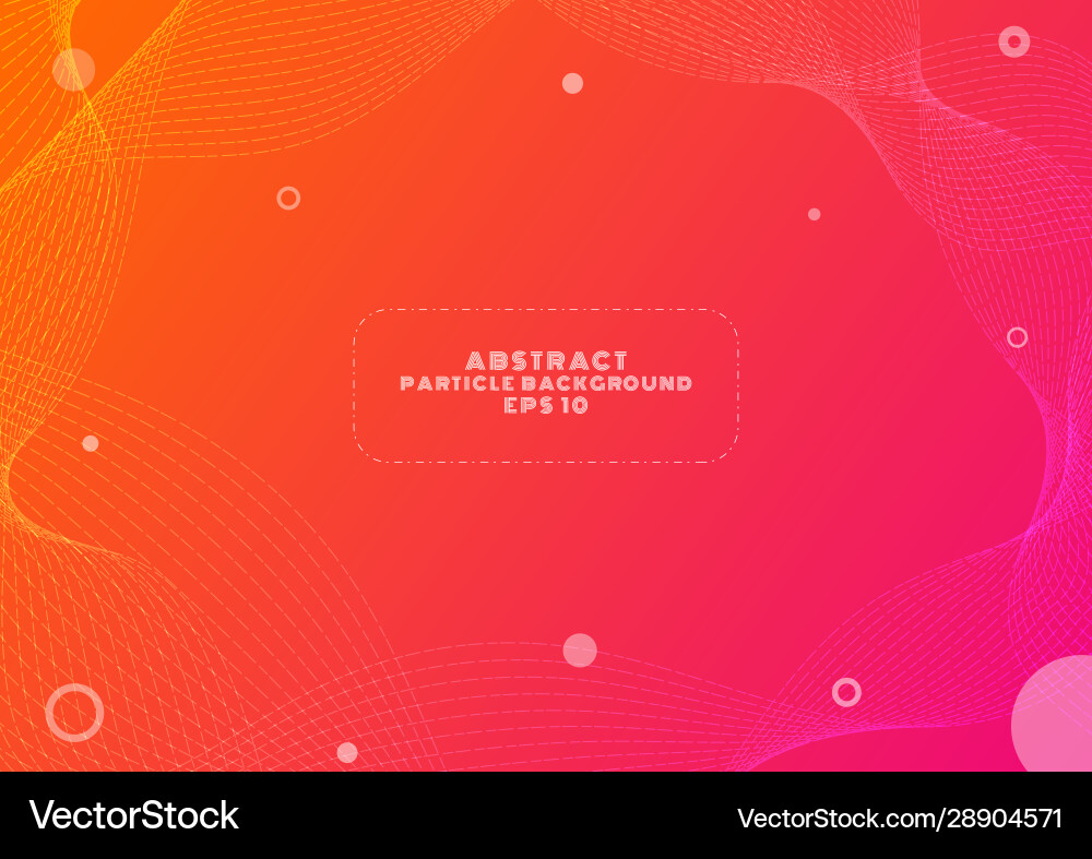 Abstract particle background line shape wave Abstract particle background line shape wave vector image