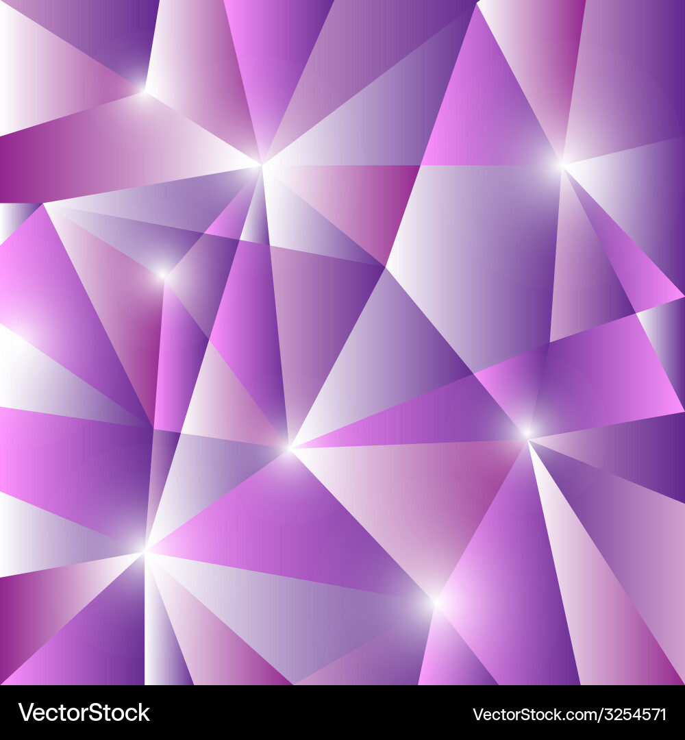 Geometric pattern with triangles background vector image