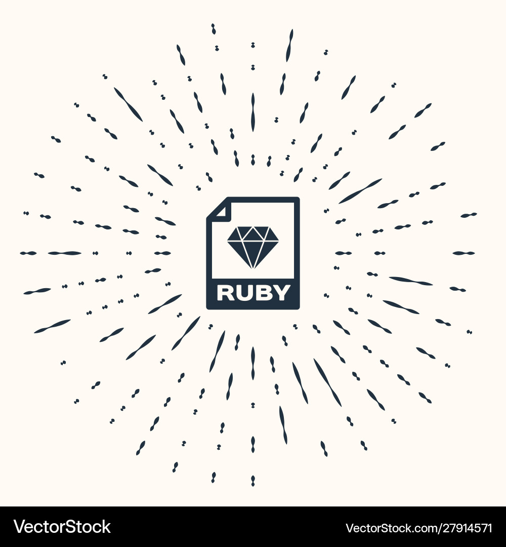 Grey ruby file document download button icon Grey ruby file document download button icon vector image