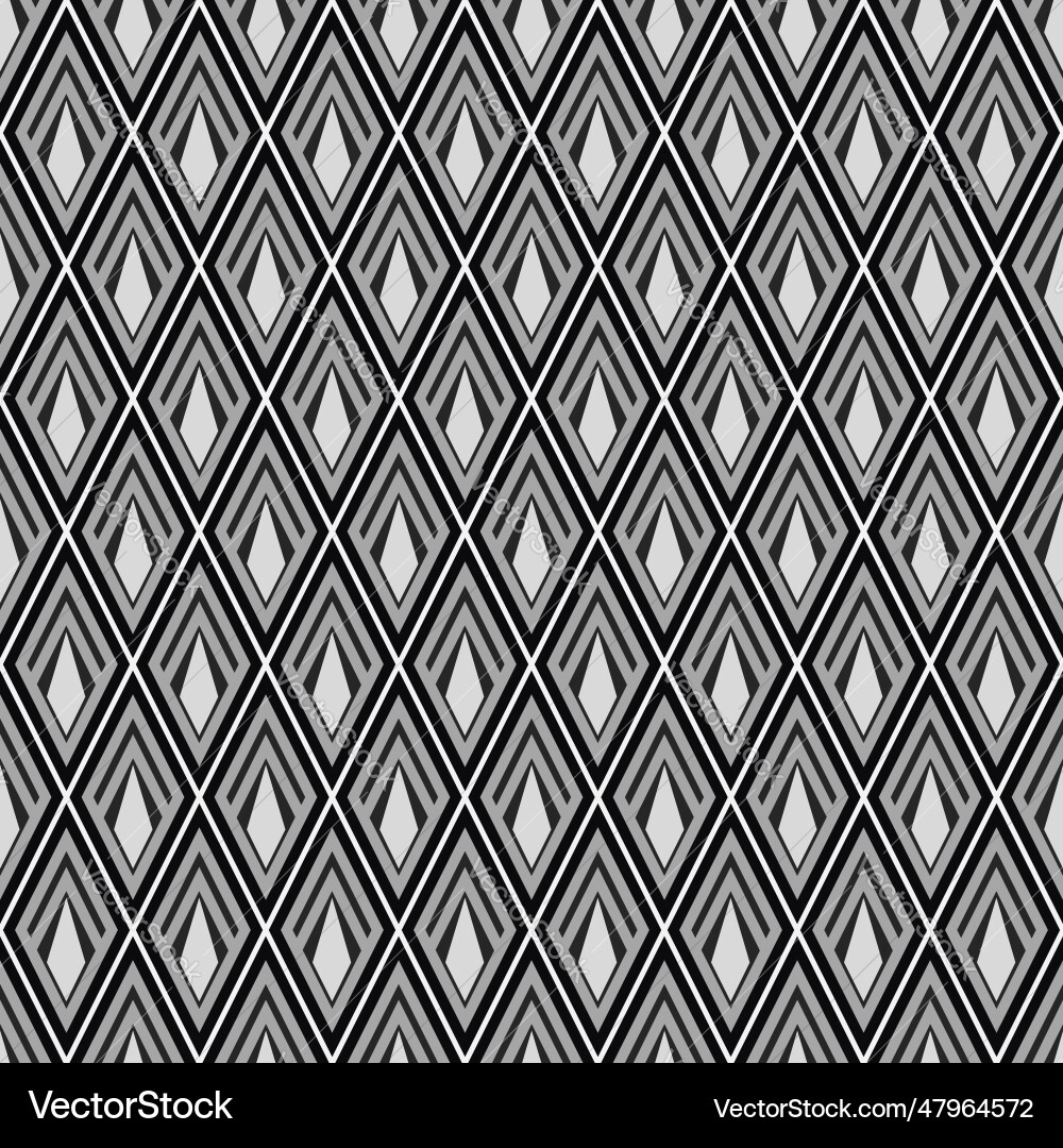 A set of seamless pattern with geometric shapes A set of seamless pattern with geometric shapes vector image