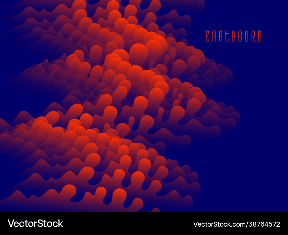 Abstract colorful fluid background dimensional Abstract colorful fluid background dimensional vector image