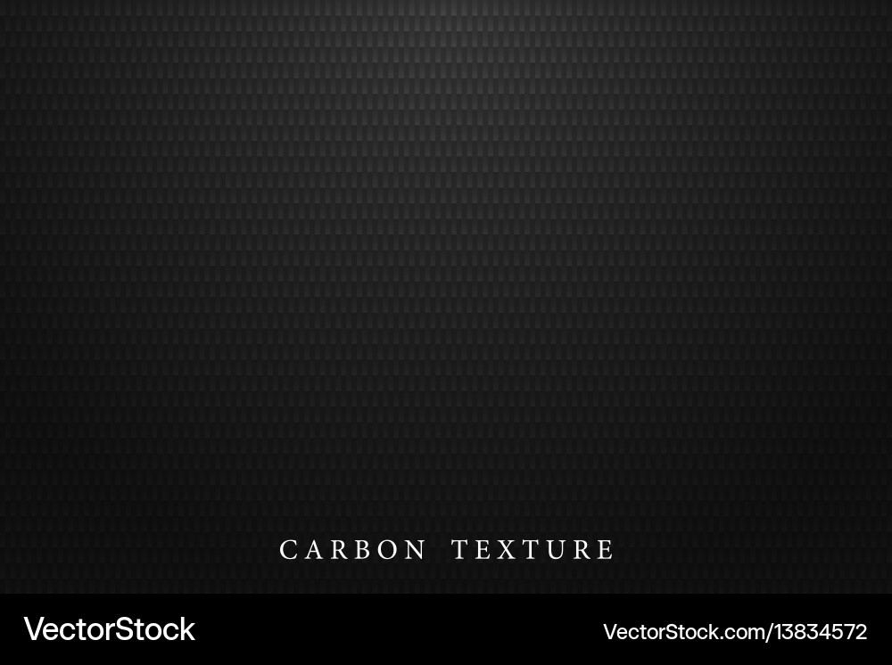 Dark Carbon Texture Background Vector Image