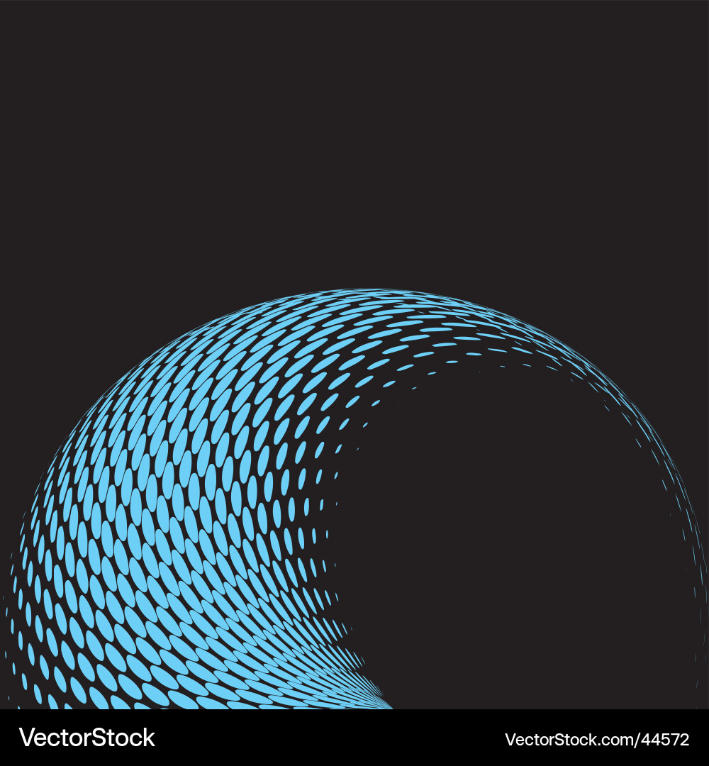 Dynamic Dots Background vector image