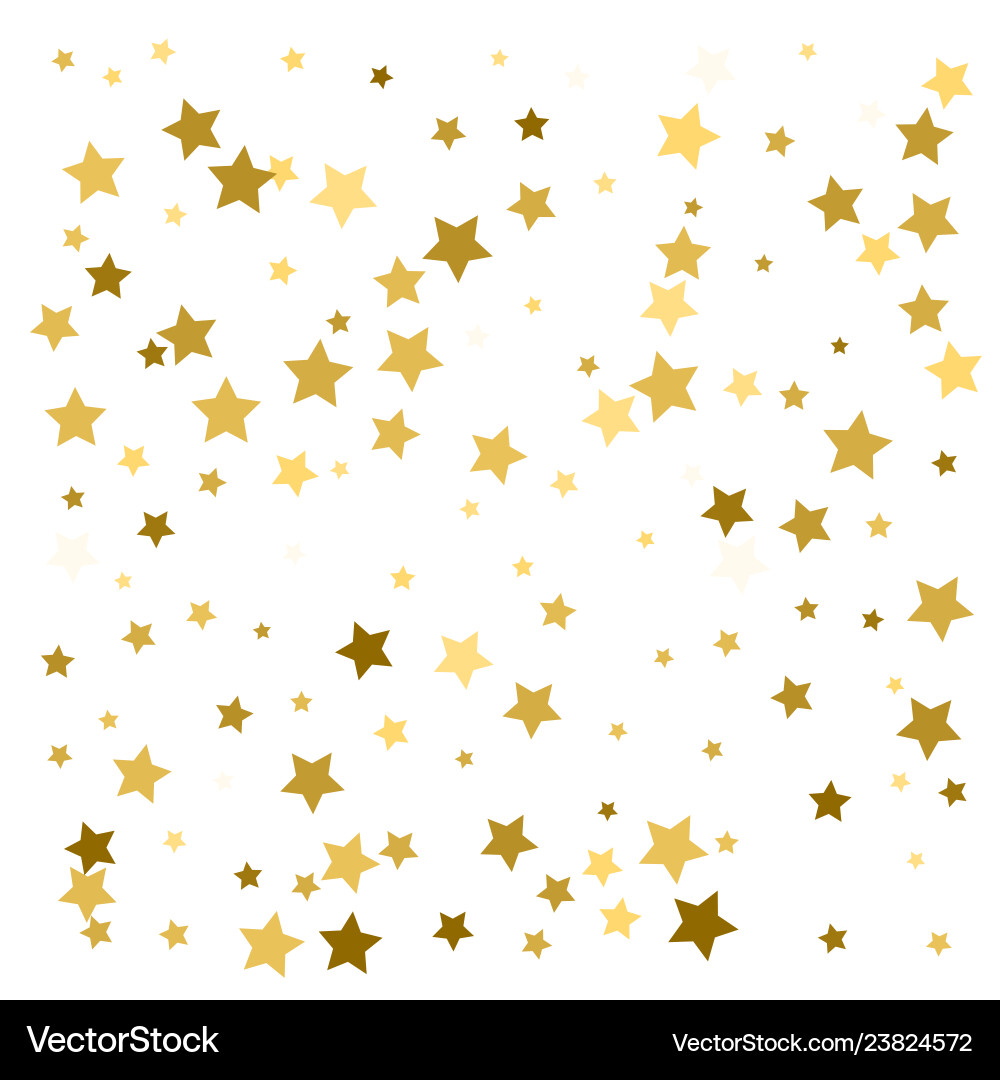Golden stars confetti abstrakter Hintergrund Golden stars confetti abstrakter Hintergrund vektorbild
