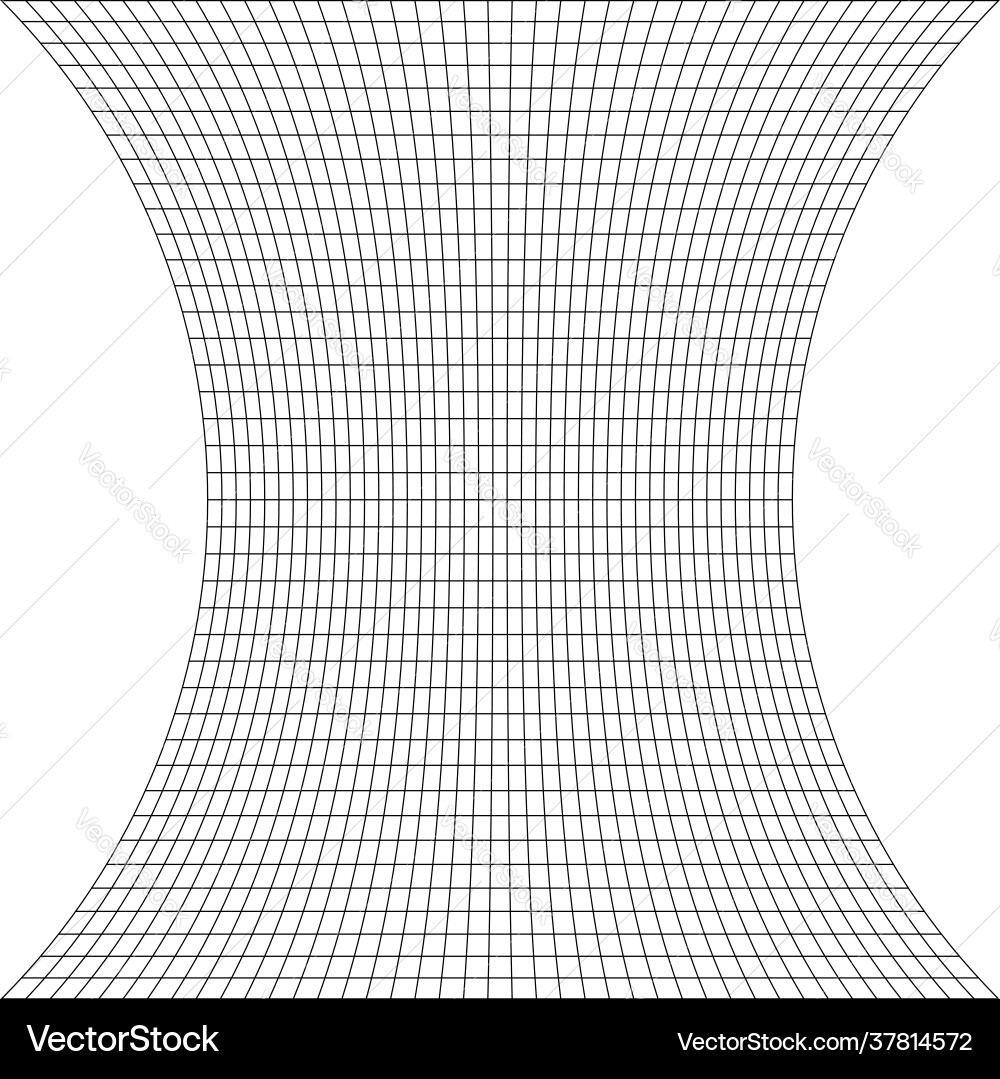 Grid mesh lattice grating with distort deform Grid mesh lattice grating with distort deform vector image