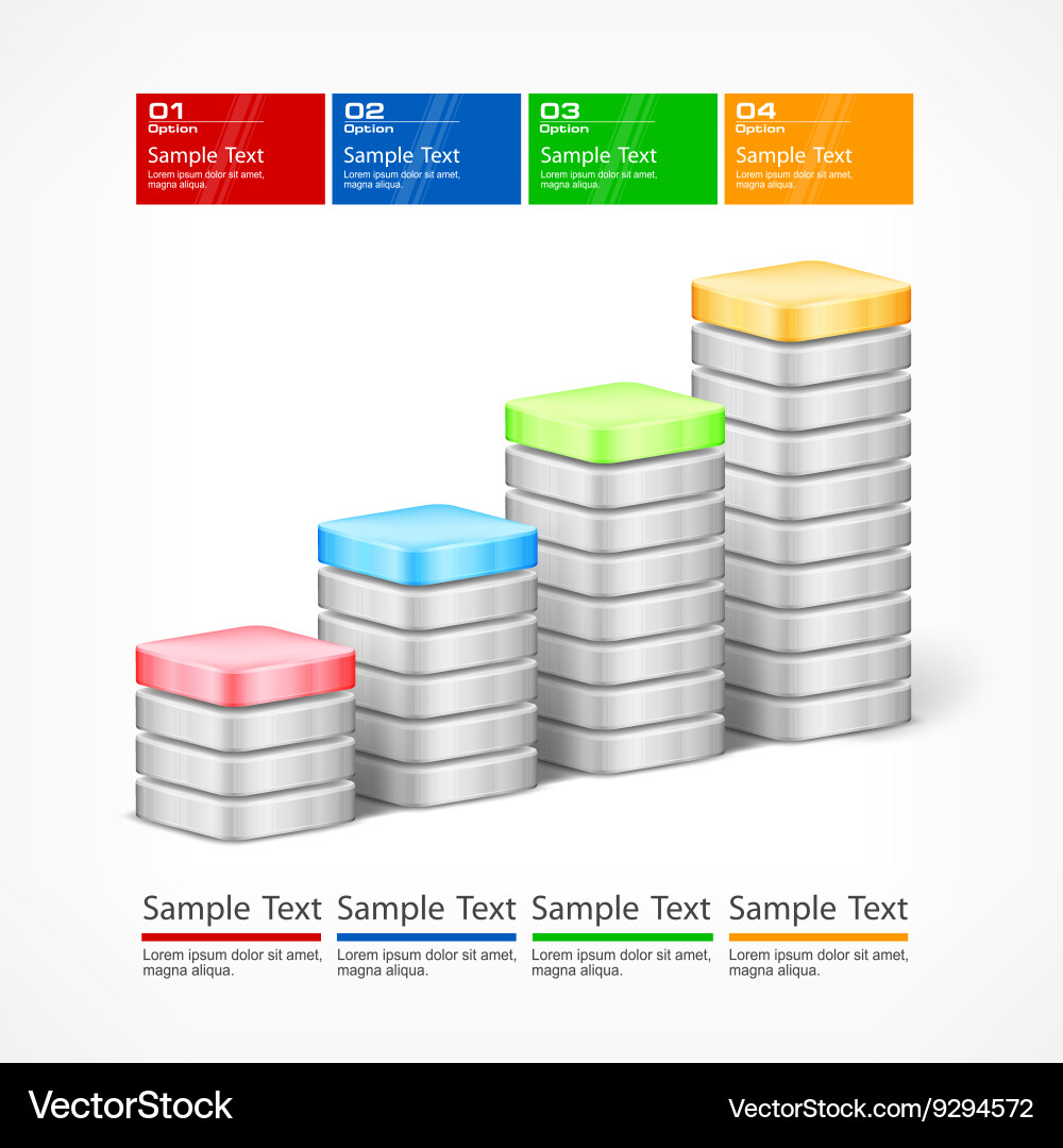 Indication color elements Vector Image