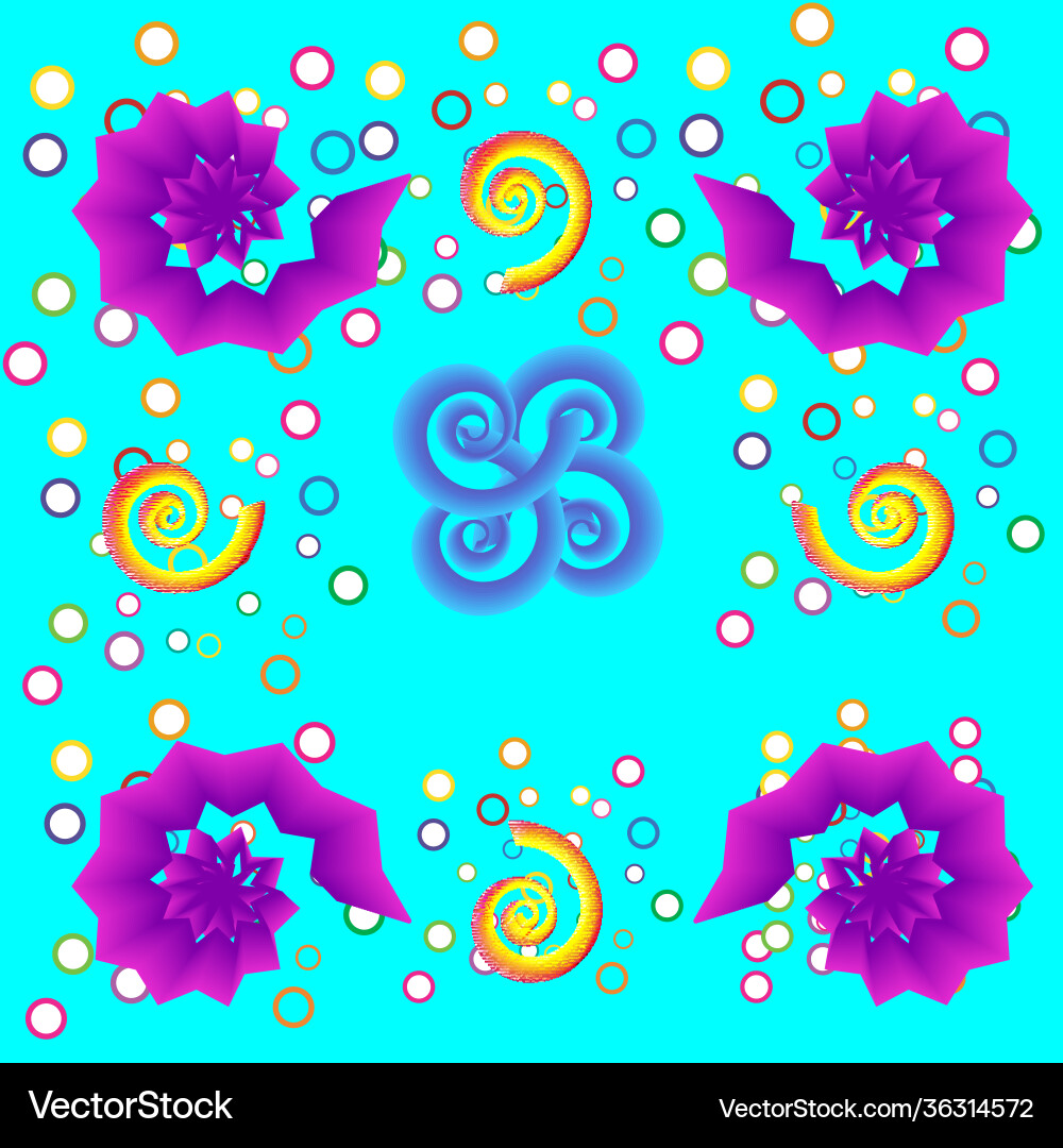 Many colored lines simple pattern Vector Image