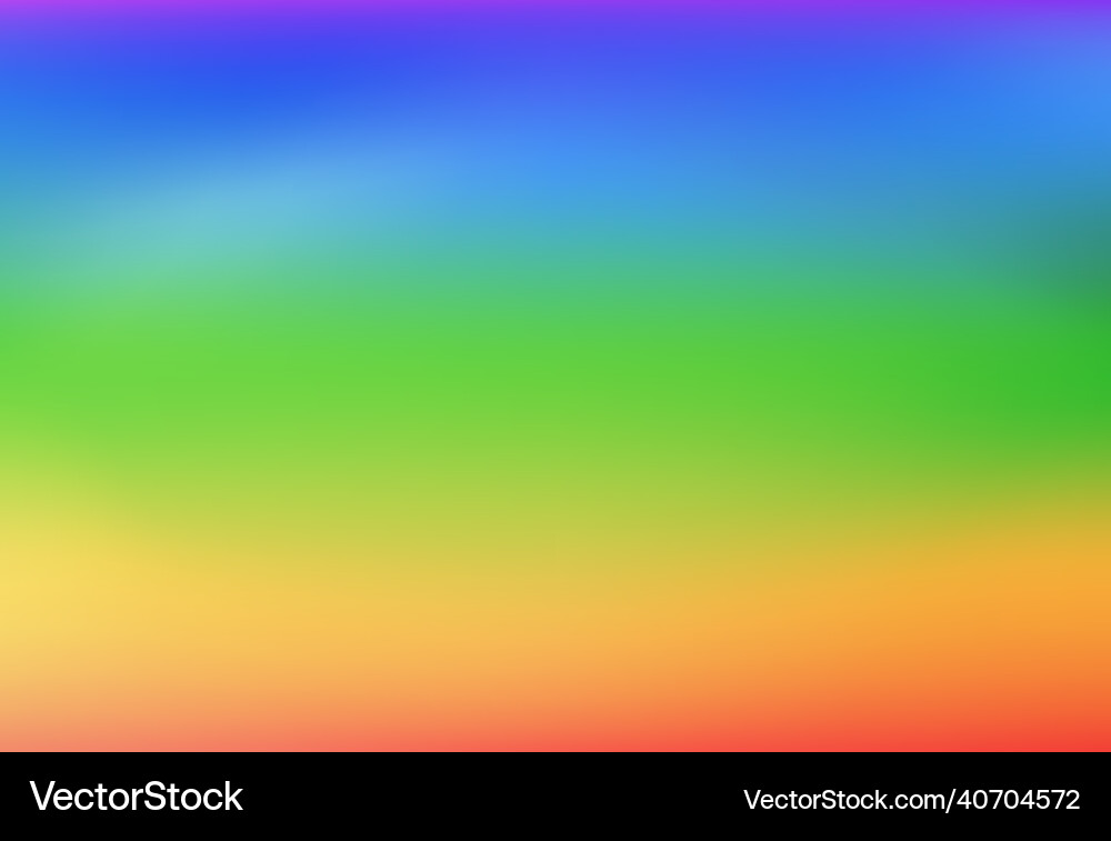 Smooth and blurry colorful gradient mesh backdrop vector image