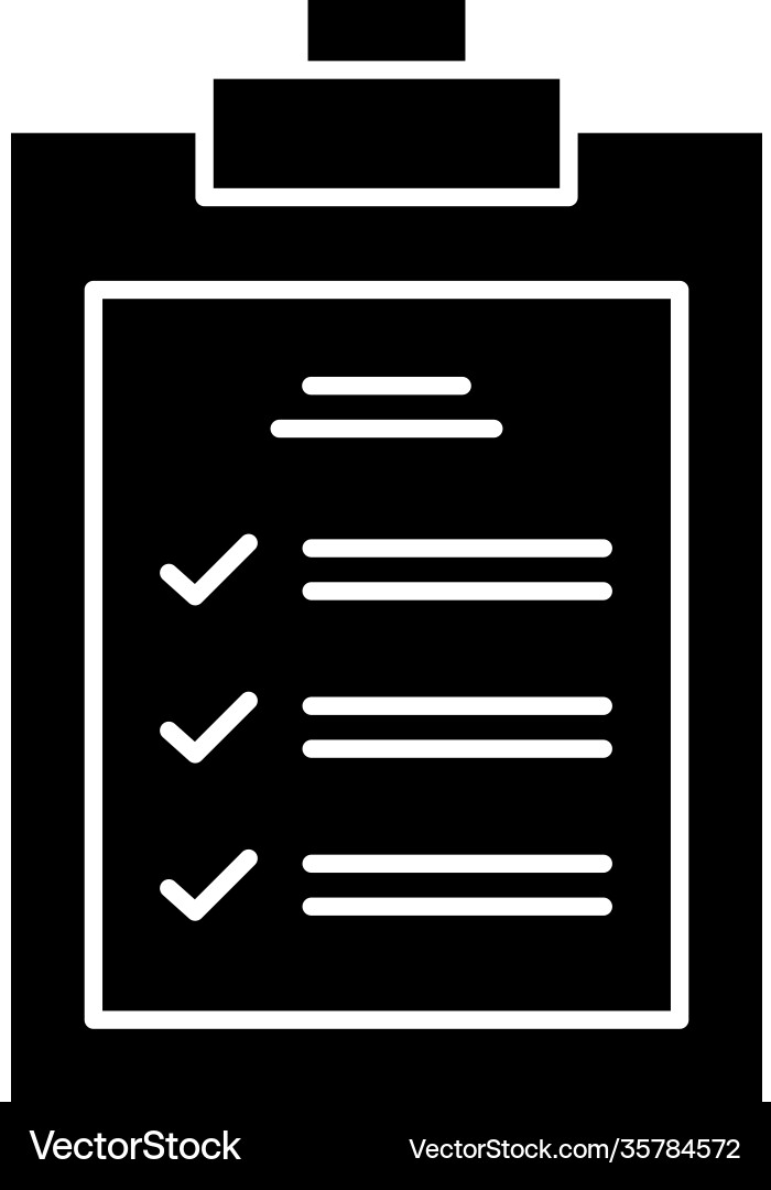 Tasks list icon Vector Image