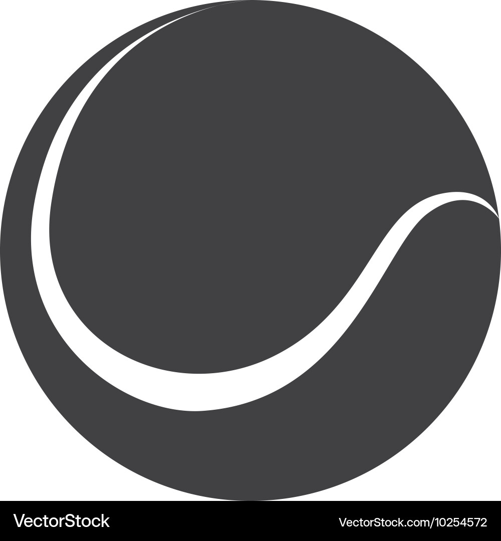 Tennis Ball Icon - Sport vector image