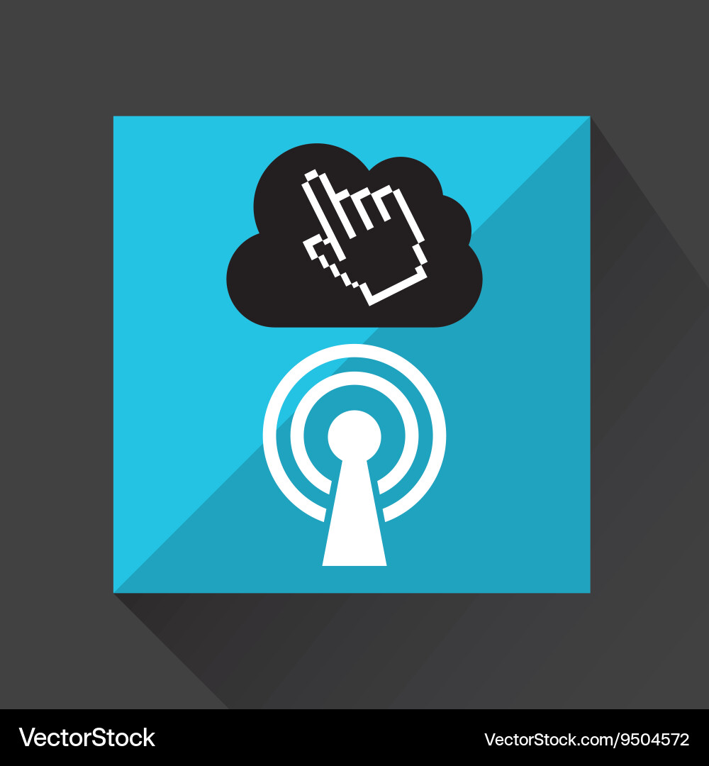 Wifi connection design Vector Image