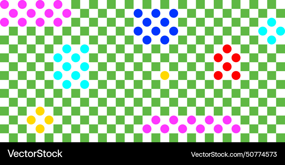 Checkered background with dotted pattern Checkered background with dotted pattern vector image