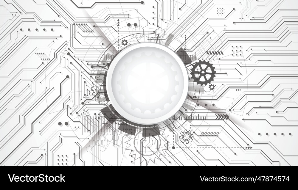 Abstract 3d design background with technology Abstract 3d design background with technology vector image