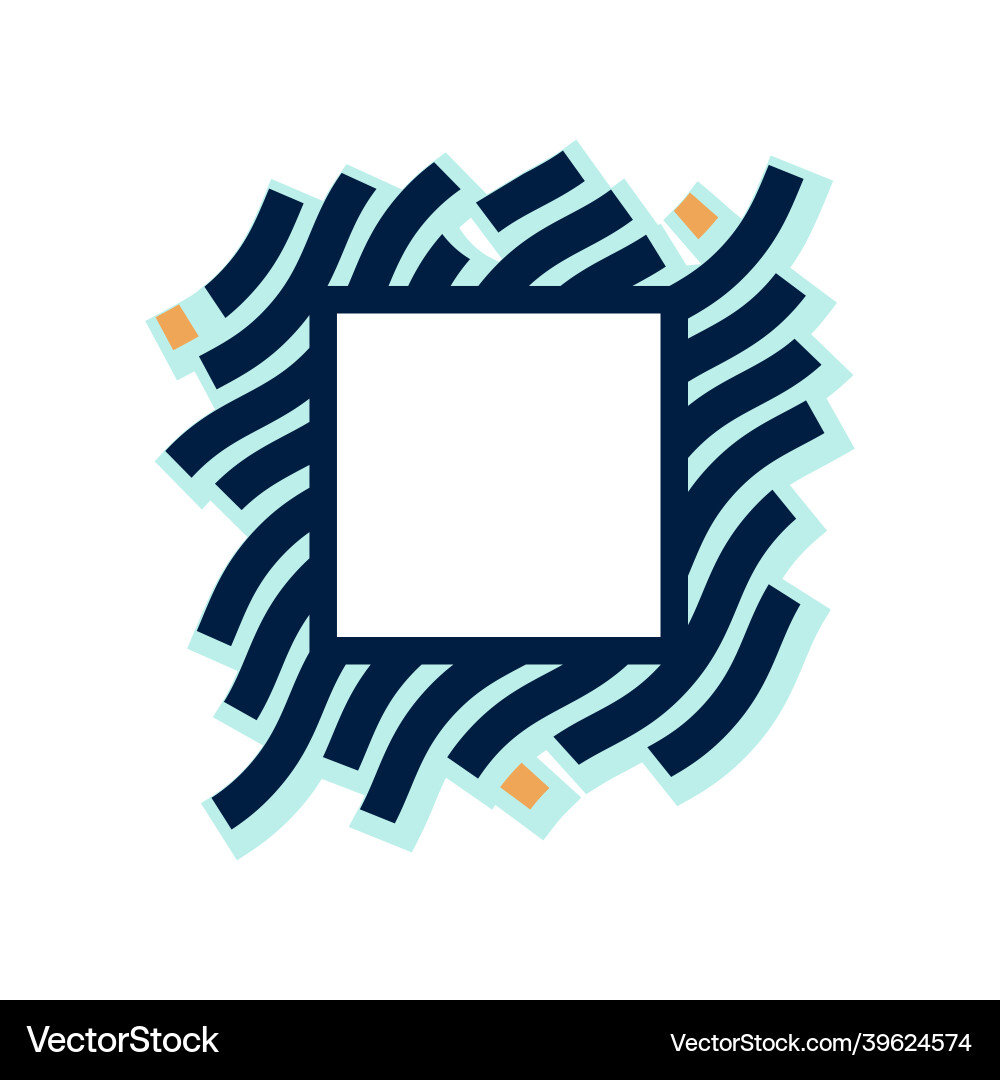 Background with wave pattern and space for text Background with wave pattern and space for text vector image