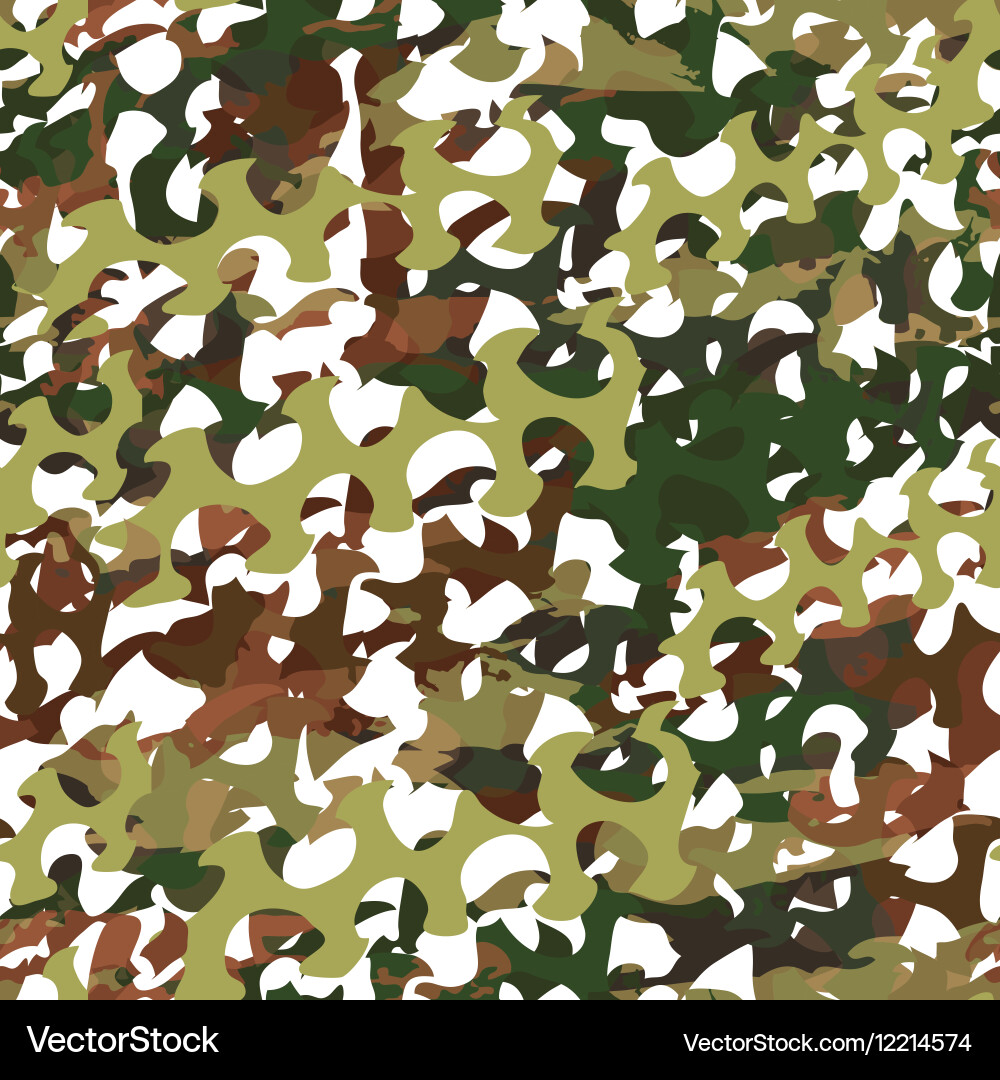 Camouflage Net Scrim Pattern vector image