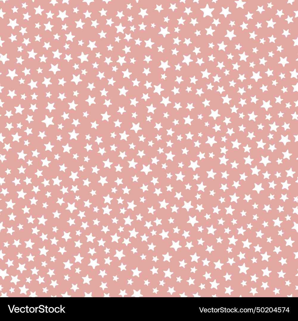 Ditsy repeating pattern with tiny white stars Vector Image
