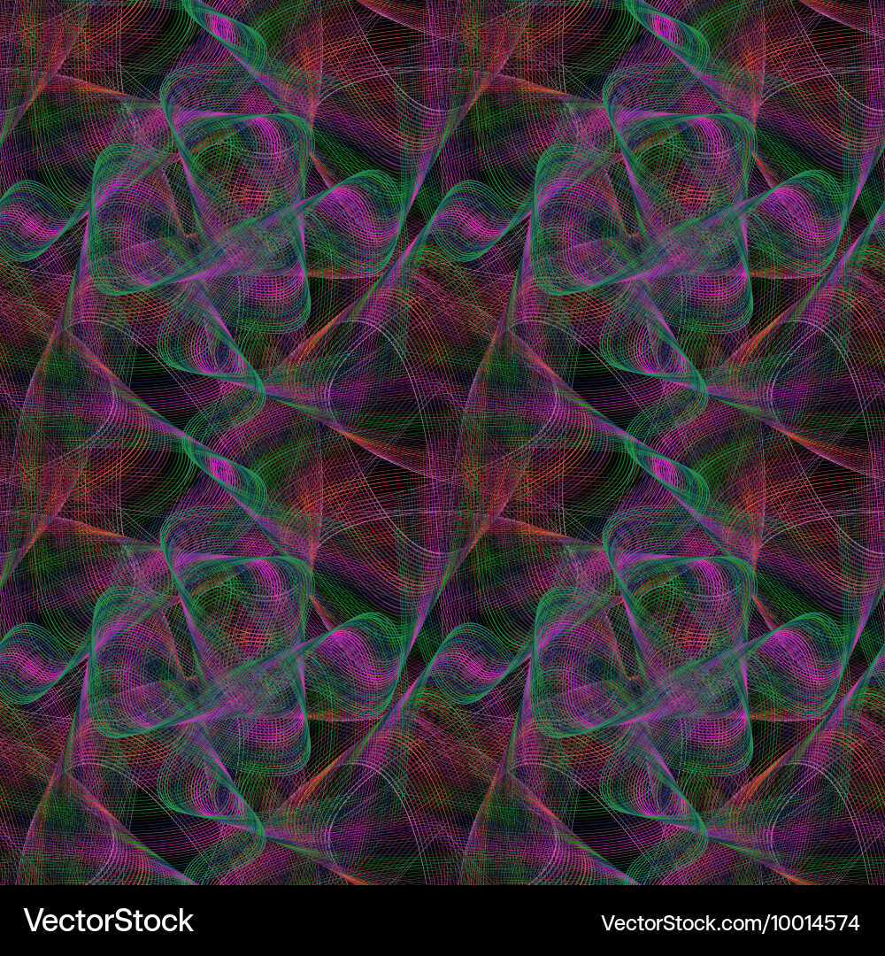 Fractal design pattern background Vector Image