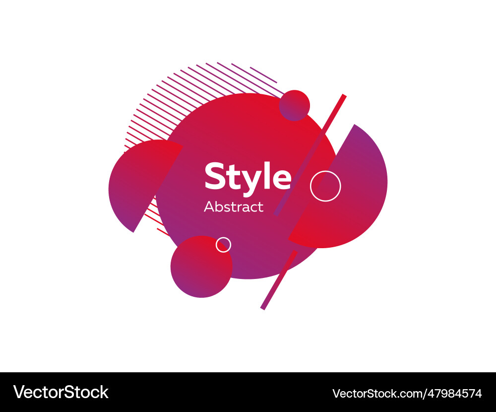 Geometric futuristic abstract element Geometric futuristic abstract element vector image