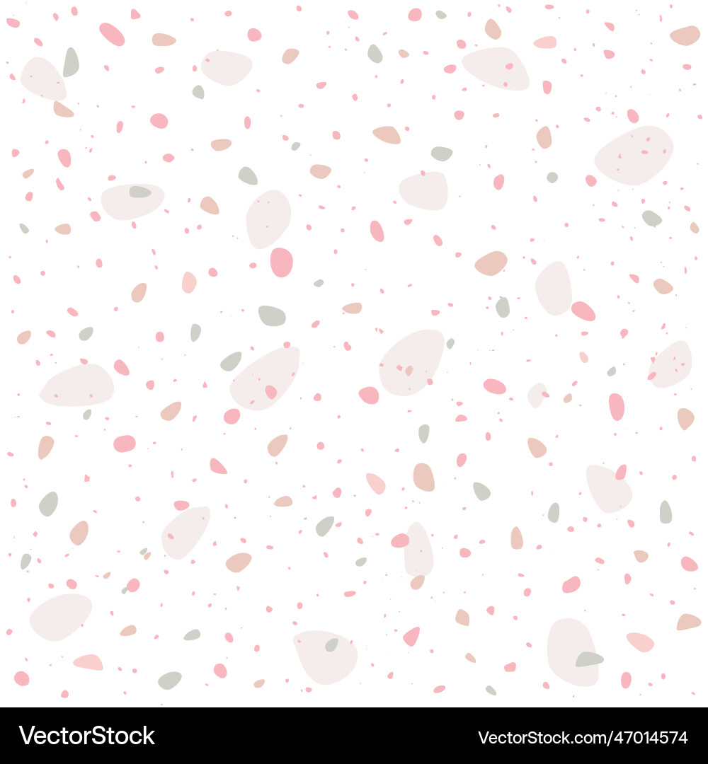 Light terrazzo seamless pattern simple Light terrazzo seamless pattern simple vector image