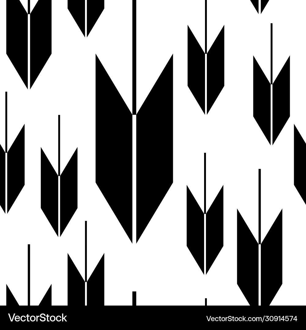 Monochrome seamless japanese pattern representing Vector Image