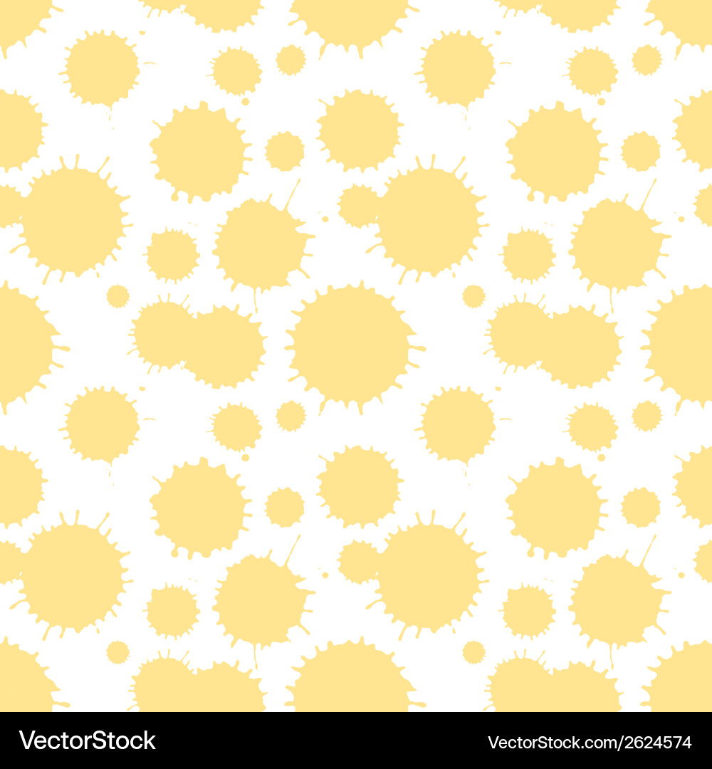 Seamless pattern with painted splash texture vector image