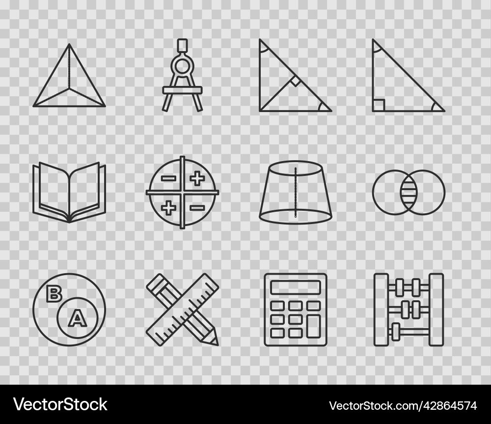 Set line subsets math a is subset of b abacus Set line subsets math a is subset of b abacus vector image