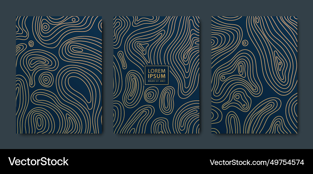 Wavy typography line patterns abstract Wavy typography line patterns abstract vector image