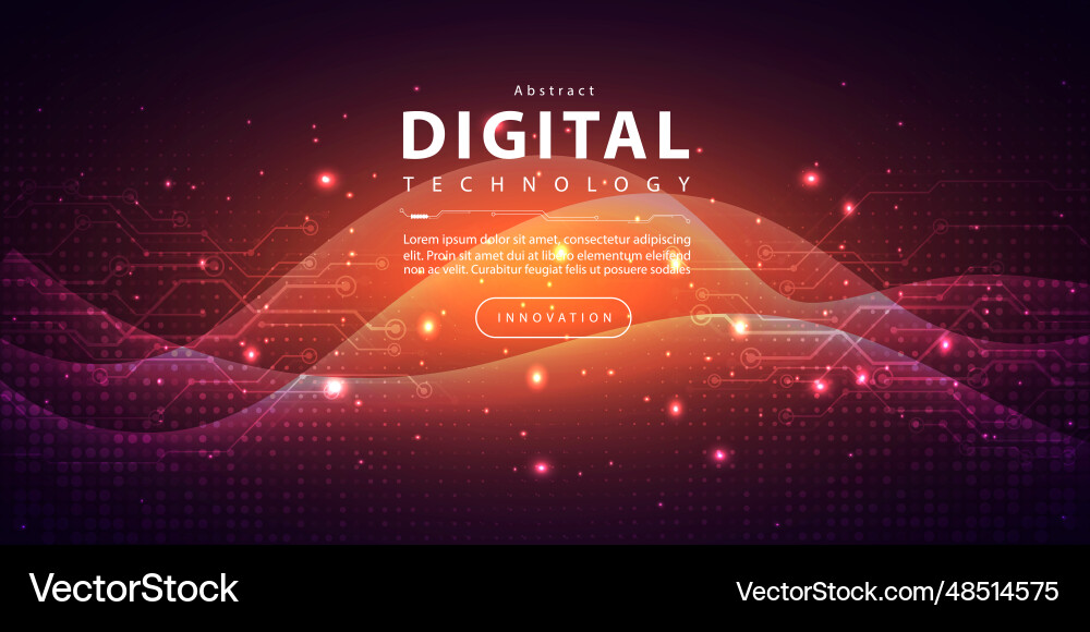 Abstract digital technology futuristic circuit ai Abstract digital technology futuristic circuit ai vector image