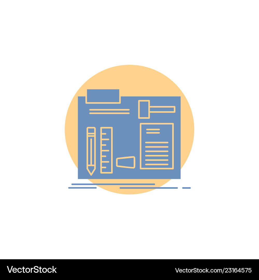 Build construct diy engineer workshop glyph icon Build construct diy engineer workshop glyph icon Vector Image