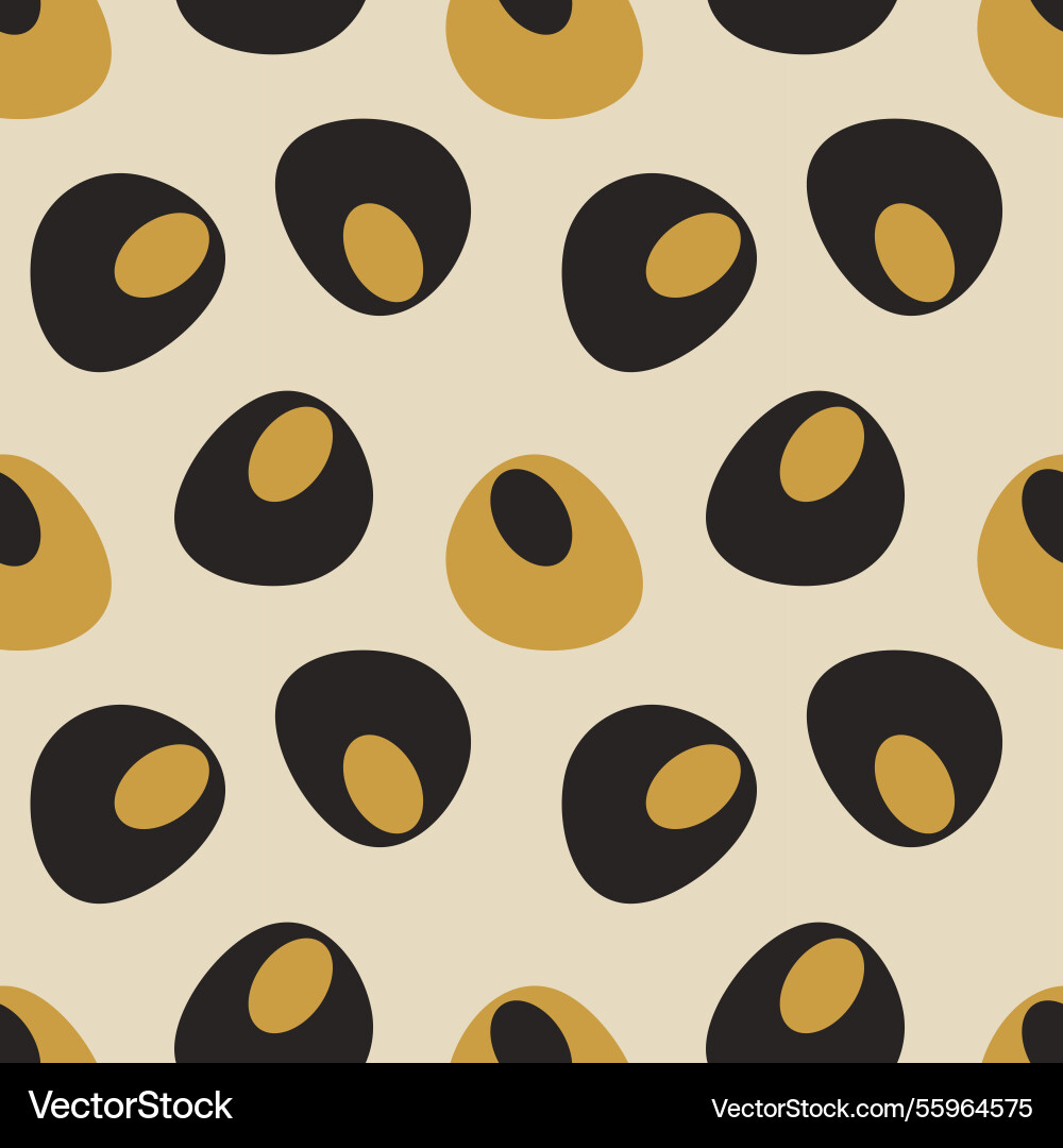 Gold and black abstract pattern with smooth Gold and black abstract pattern with smooth vector image