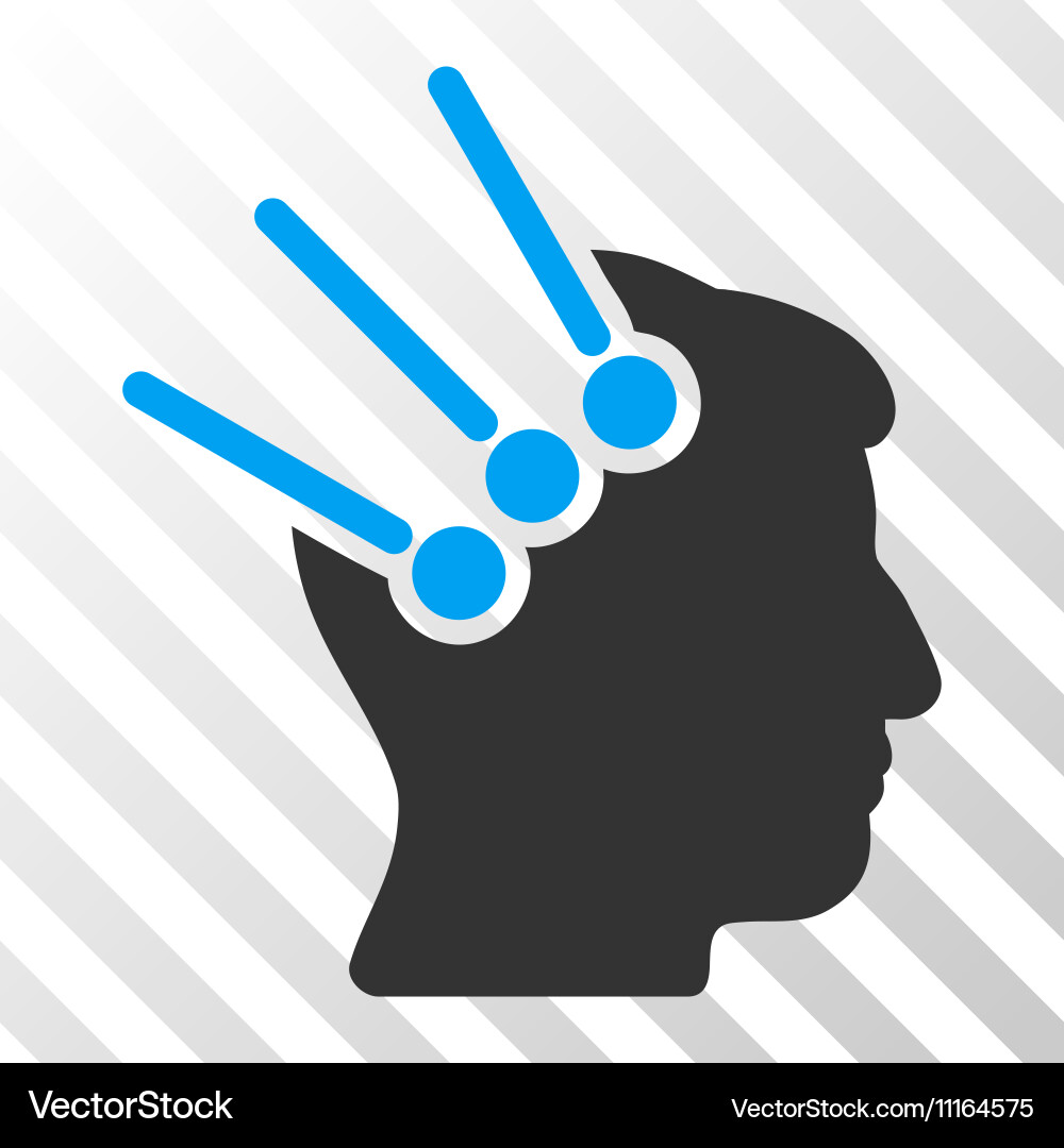 Neural interface connectors icon Vector Image