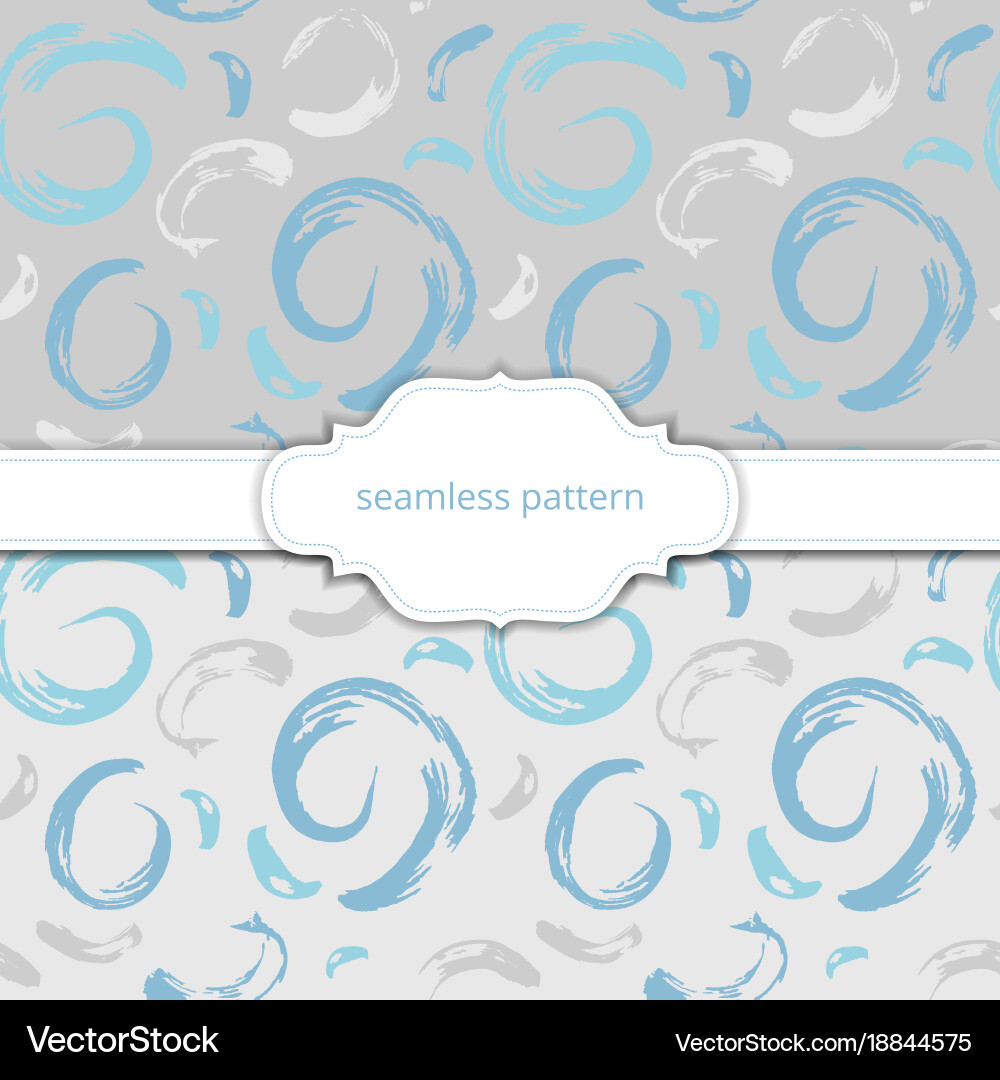 Seamless pattern abstract background vector image