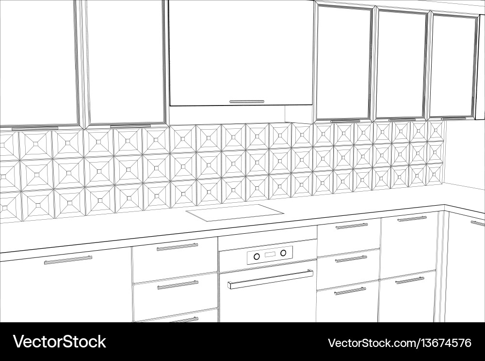 Design process in wire-frame Design process in wire-frame vector image