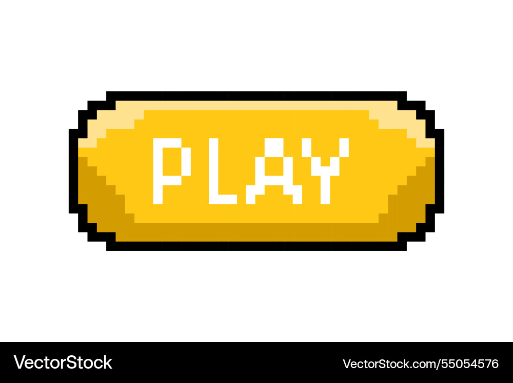 Pixel game ui element that enhance interactive Pixel game ui element that enhance interactive vector image