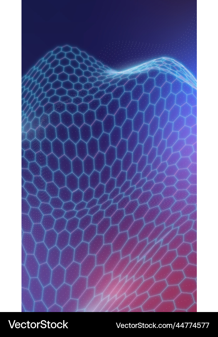 Blue 3d abstract wave pattern background Blue 3d abstract wave pattern background vector image