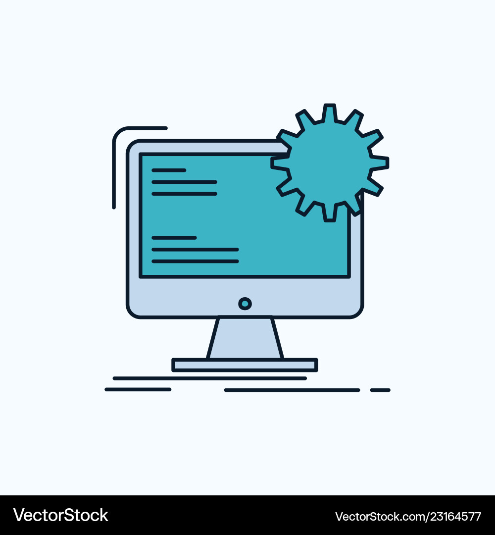 Internet layout page site static flat icon green Internet layout page site static flat icon green vector image