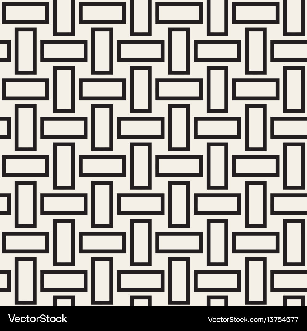 Monochrome Twill Weave Pattern Vector Image